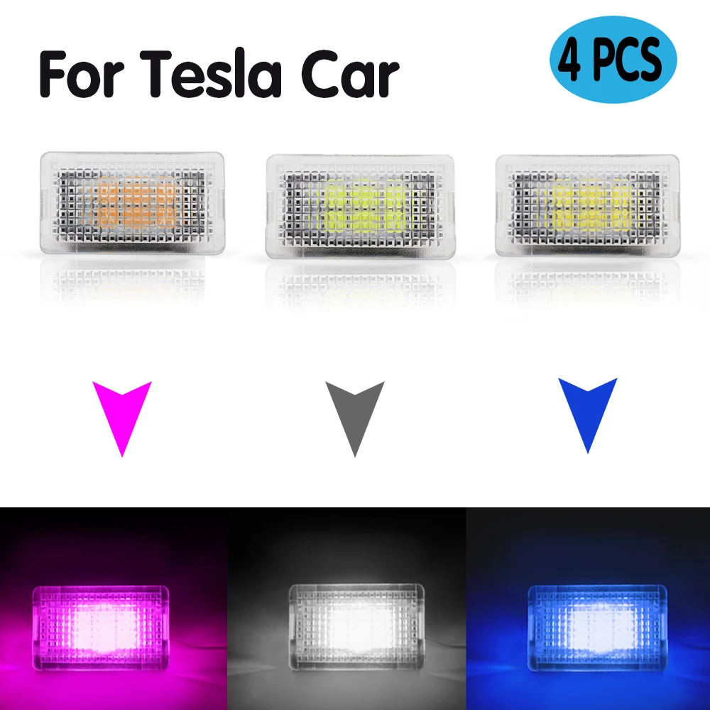 

For Tesla LED ìžë™ì°¨ ìž¥ì‹ ì¡°ëª… ë¶„ìœ„ê¸° ì¡°ëª… ë¶„ìœ„ê¸° ì¡°ëª… car door light Trunk lighting Ambient Atmosphere Lamp for tesla model 3 model S model X